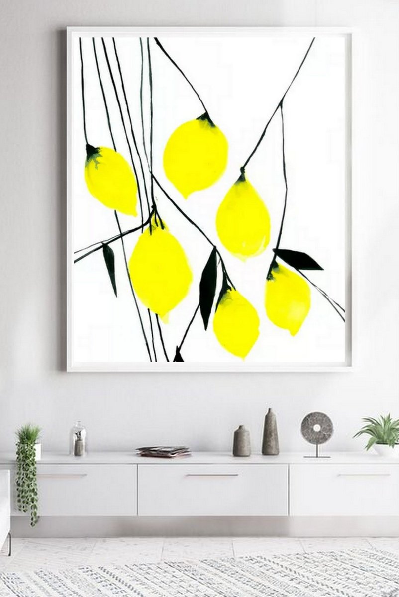 Abstract Acrylic Painting By Nadia Moniatis, 39 X 47", Abstract Artwork, Original Artwork