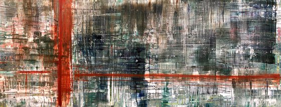 Intersecting Textures (60x24in)