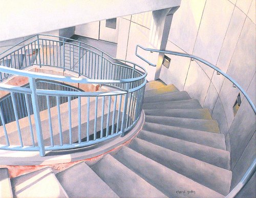 City Staircase by Cheryl Godin