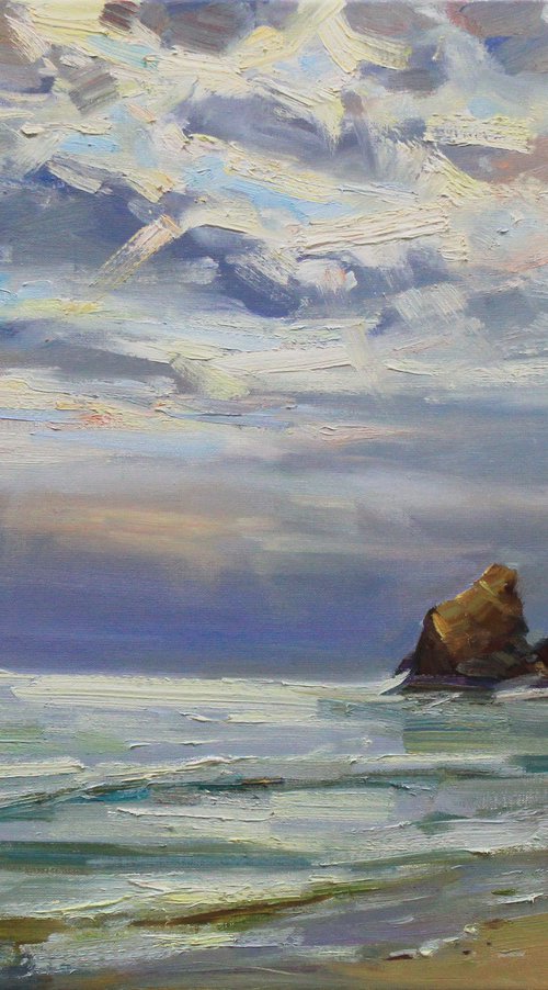 Seacoast In shine by Alisa Onipchenko-Cherniakovska