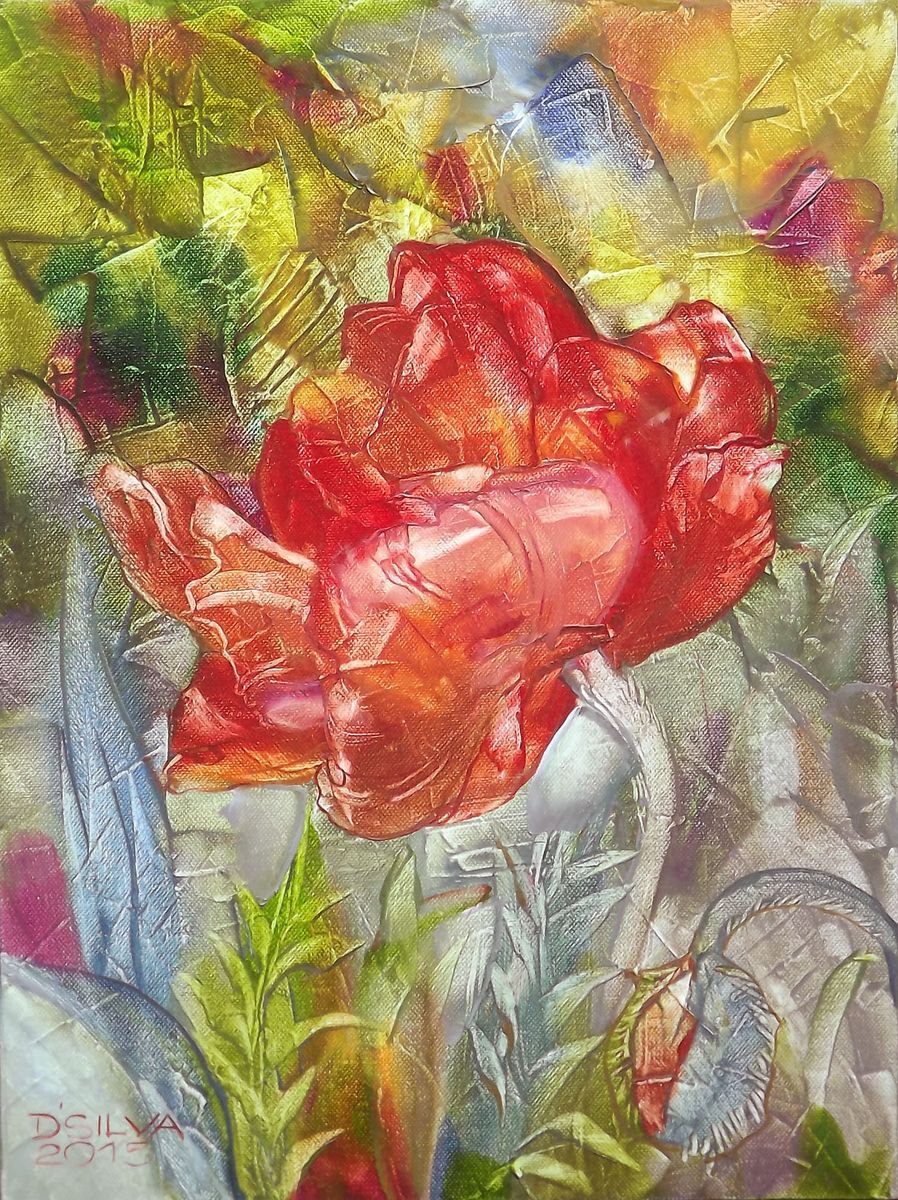 Poppy Blossom by Silvija Drebickaite