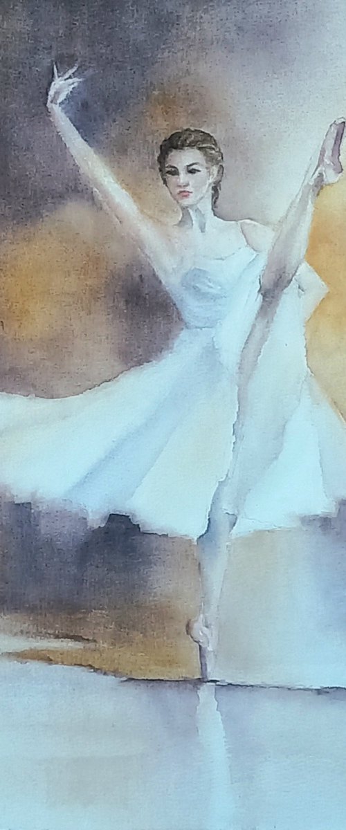 The Golden Pirouette by Anastasia Beytuzun