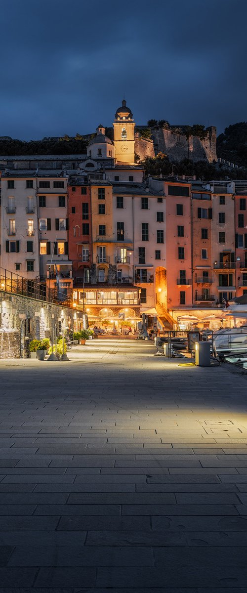 THE EVENING IN PORTOVENERE by Giovanni Laudicina