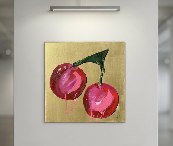 CHERRIES AND GOLD