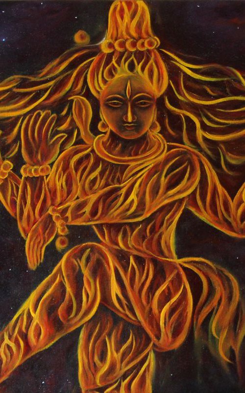 God Shiva Natraj by Goutami Mishra