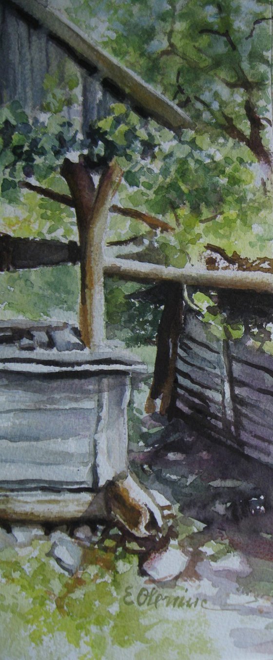 An old fountain