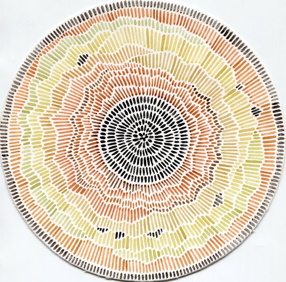 abstract eye pupil