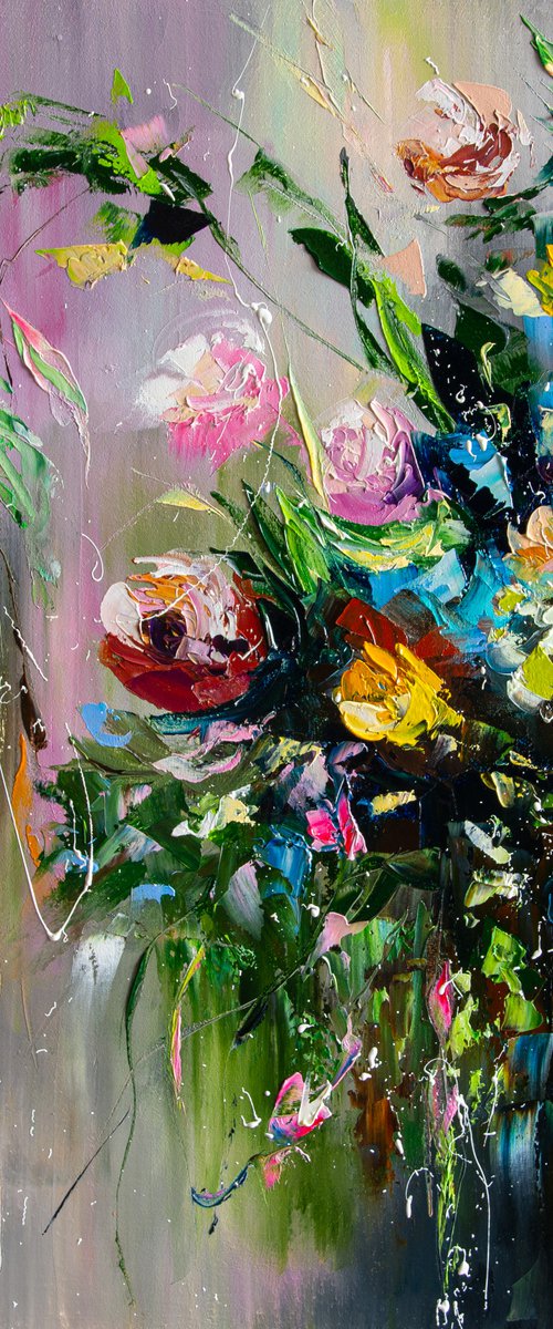 BOUQUET OF WILD FLOWERS by Liubov Kuptsova