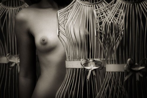 Mannequins - Art nude Photo by Peter Zelei
