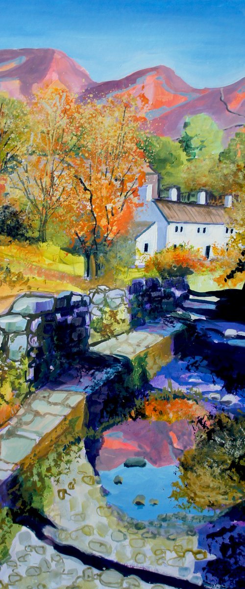 Autumn View in the Lake District by Julia  Rigby
