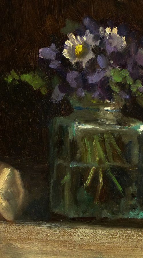 Bunch of violets by Pascal Giroud