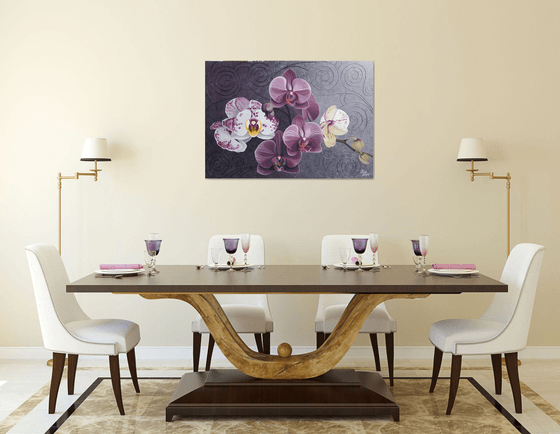 Purple Orchids