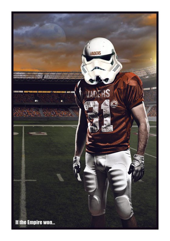 if the empire won... American football