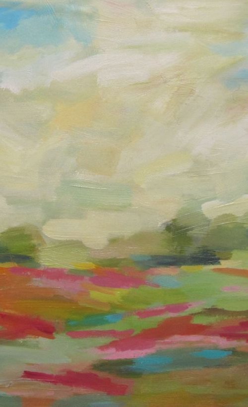 Sunrise Field by Silvia  Vassileva