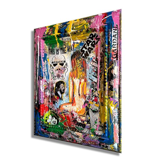 StarWay - Original Painting on Canvas