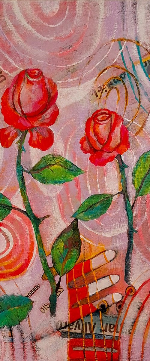 composition with flowers by Natalia Johansson
