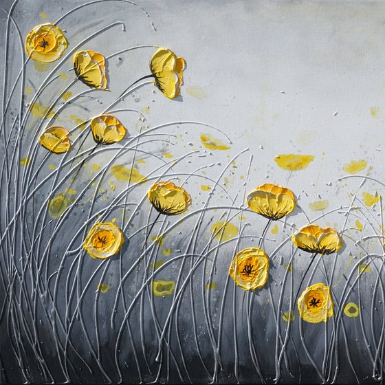 Yellow Golden Poppies