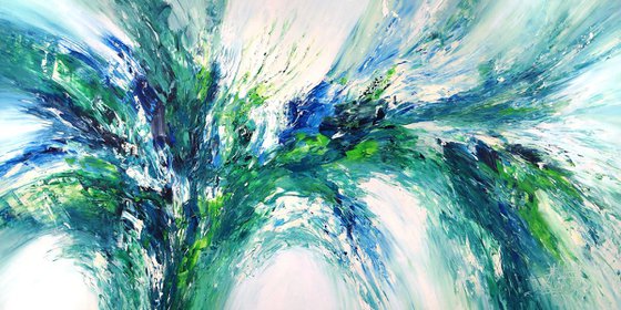 Green And Blue Imagination XXL 1