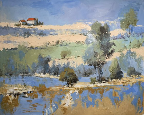 Tranquil Countryside,Warm.