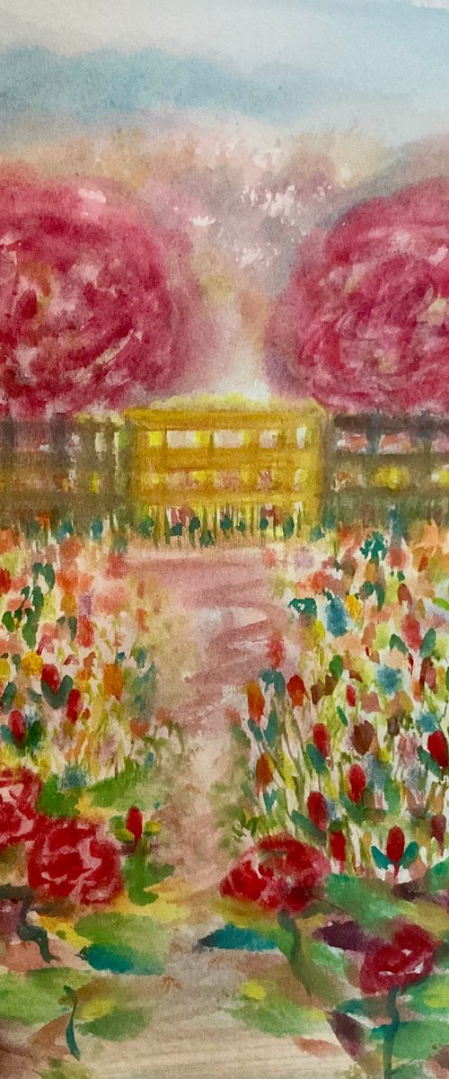 Blossoms, tulips and roses by Samantha Adams