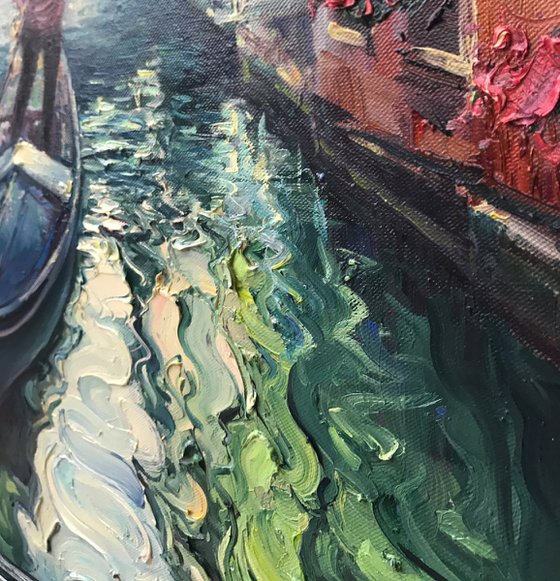 "Venice" original oil painting 70x50