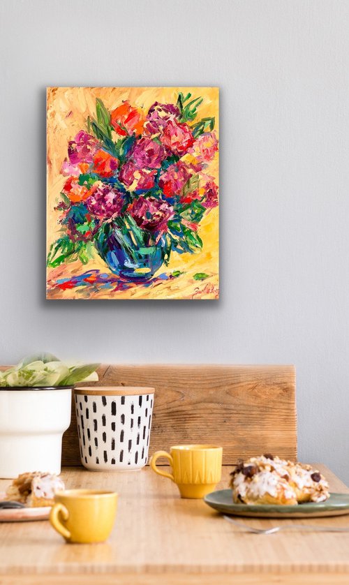 First peonies by Julia Borg