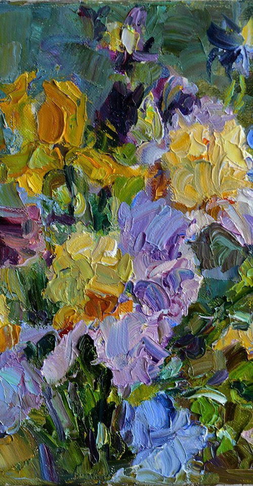 Irises by Vachagan Manukyan