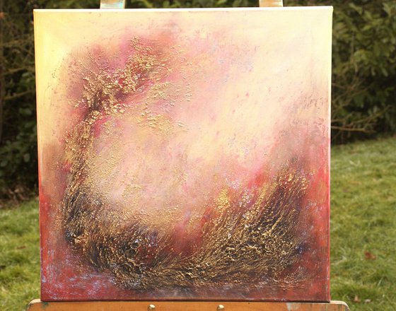 Abstract "Gold sphere"