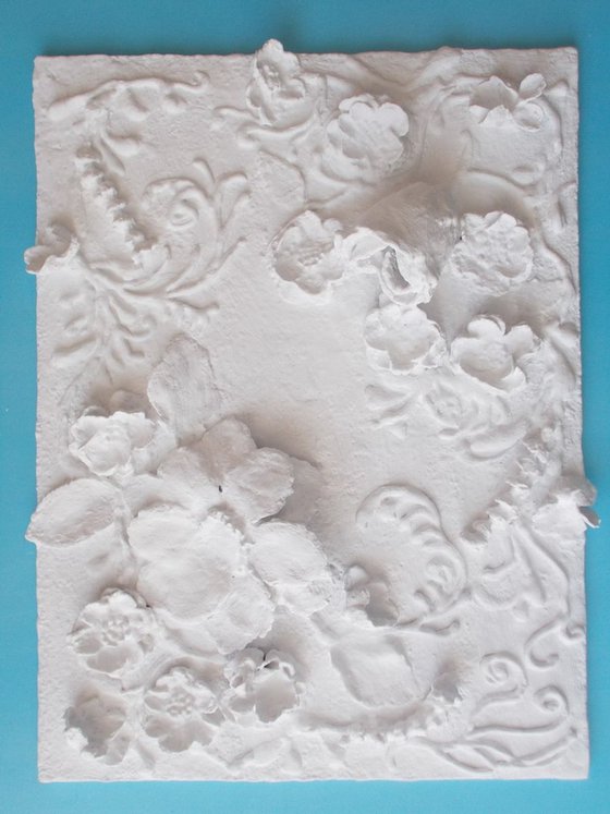 White flower panel
