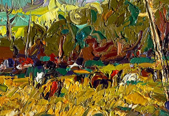 For a walk in the field
