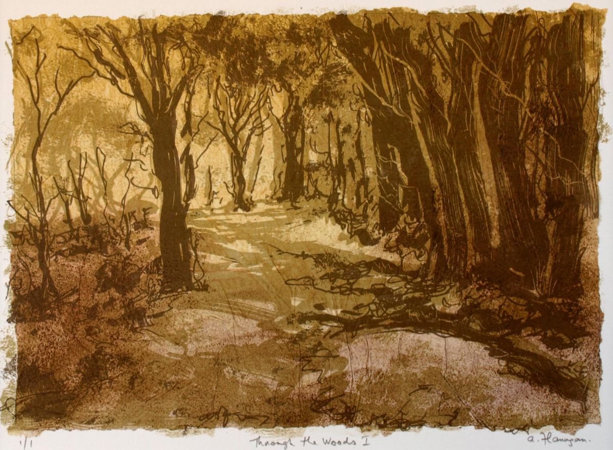 Through the Woods 1 by Aidan Flanagan Irish Landscapes