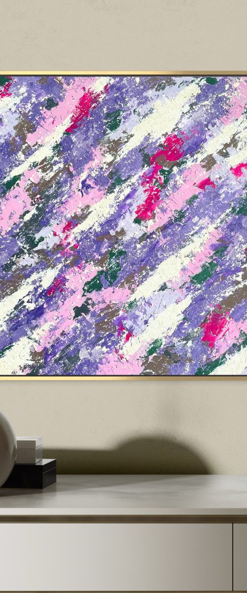 “Dreamscape motion” abstract textured art by JuliaP Art