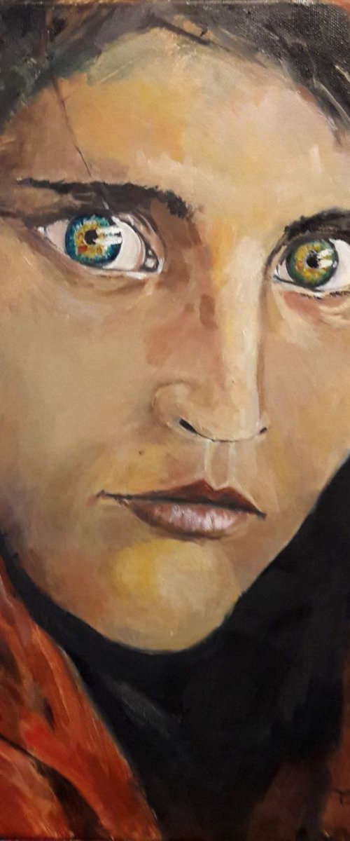 Afghan Eyes by Chris Walker