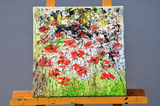 A Meadow Full Of Poppies