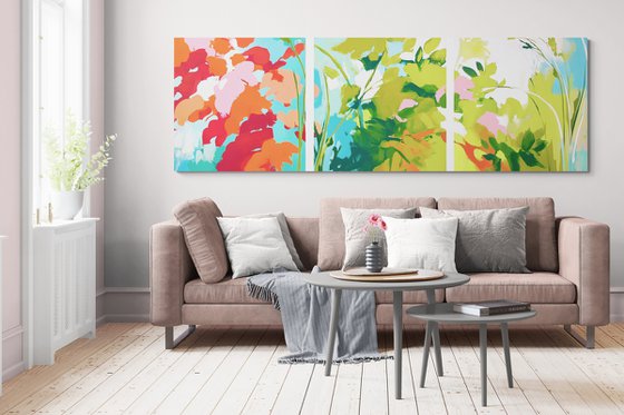 The rays touch the leaves #7