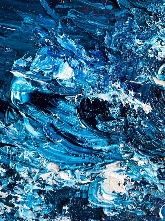 Bali Ocean Oil Painting