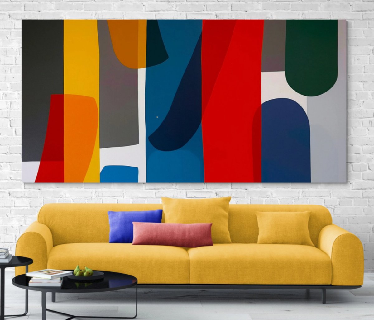  Change Of Plan #5 By V+V Kniazievi, 79 X 39, Artwork For Sale On Artfinder
