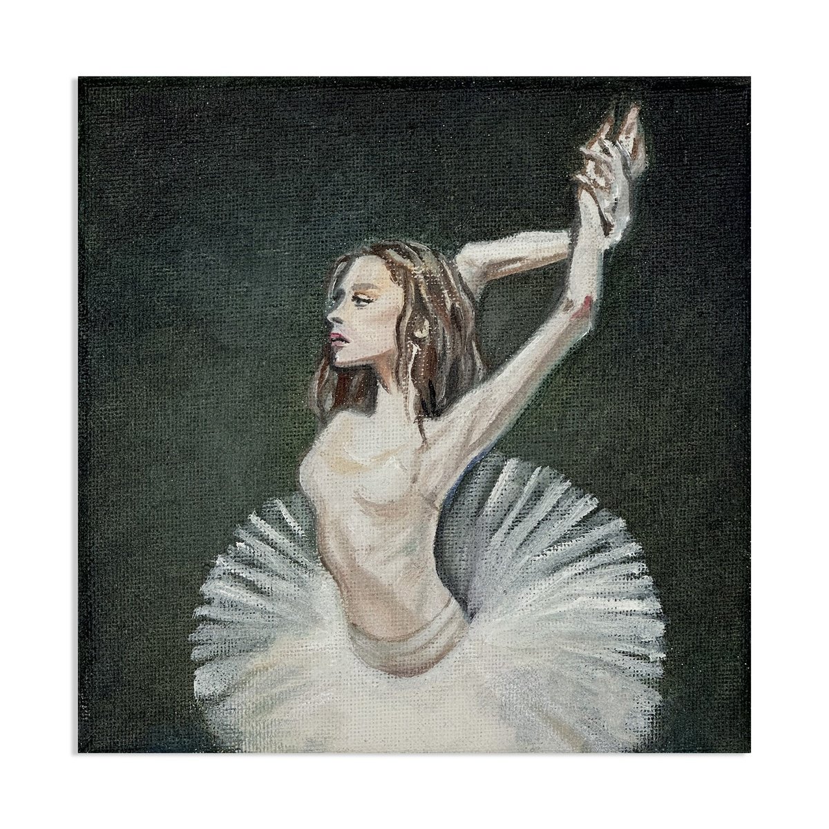 Ballerina 2 | Contemporary ballerina painting by VICTO