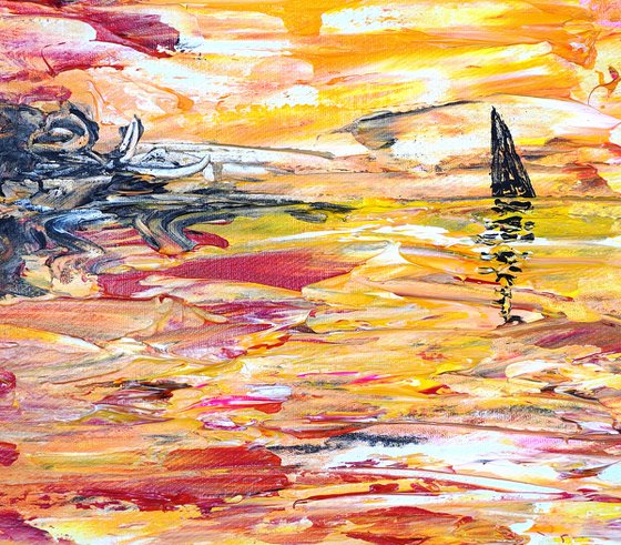 Romantic Sundown Sailing D 6