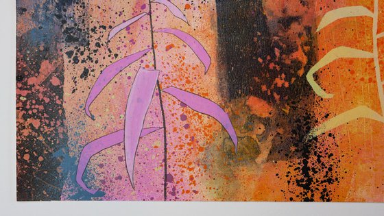 Go with the Flow - triptych