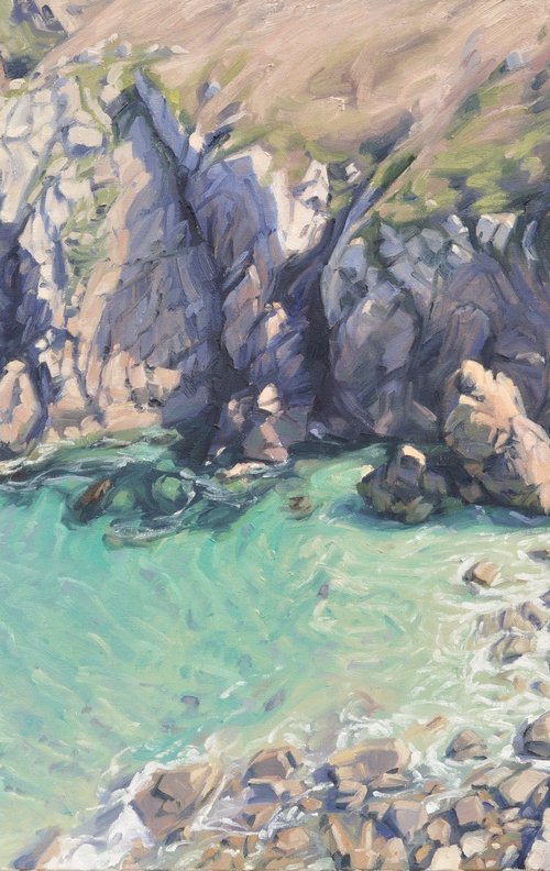 Cap Sizun, cove by ANNE BAUDEQUIN