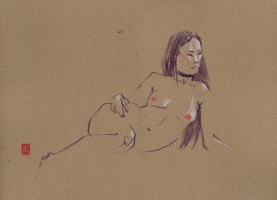 Nude life drawing 048