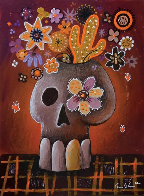 "Cactus and butterflies" by Martin Cambriglia