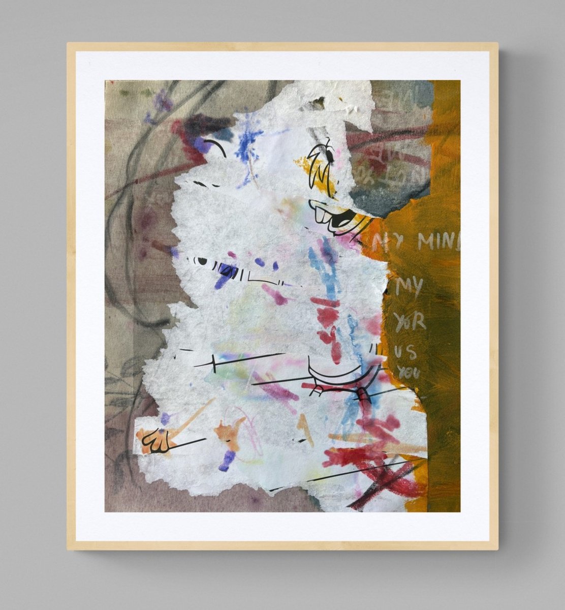 Expressive Painting , Untitled By Gela Mikava, 10 X 12, Artwork For Sale On Artfinder