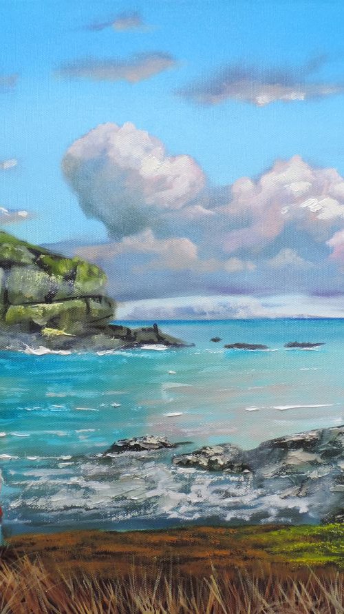 Flora MacDonald - Scottish seascape by Gordon Bruce