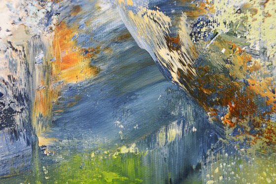 Echoes in Blue and Fire