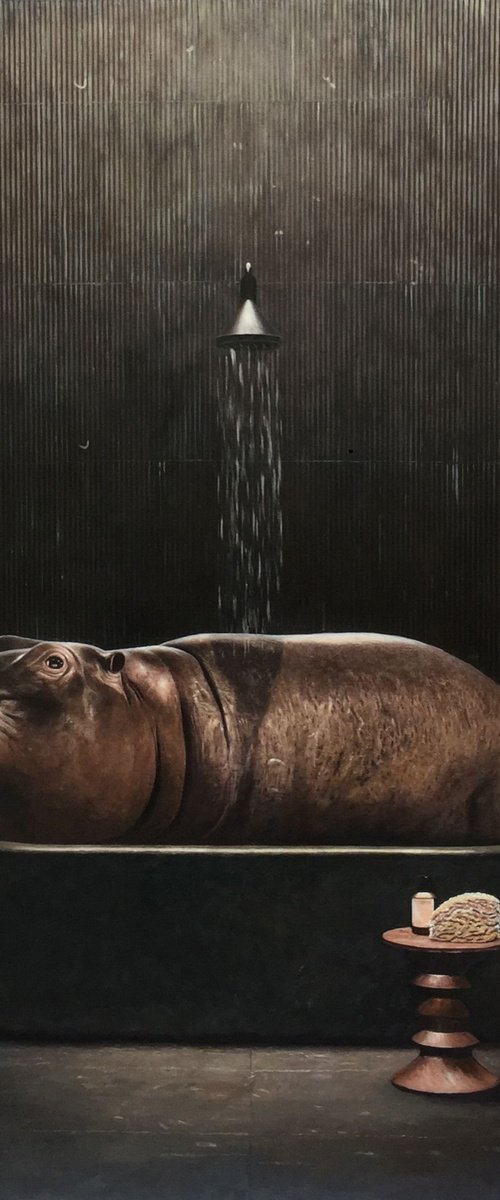 Hippopotamus Bath by Mr Strange