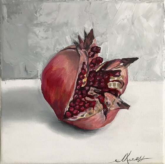 Pomegranate 2, Still life painting