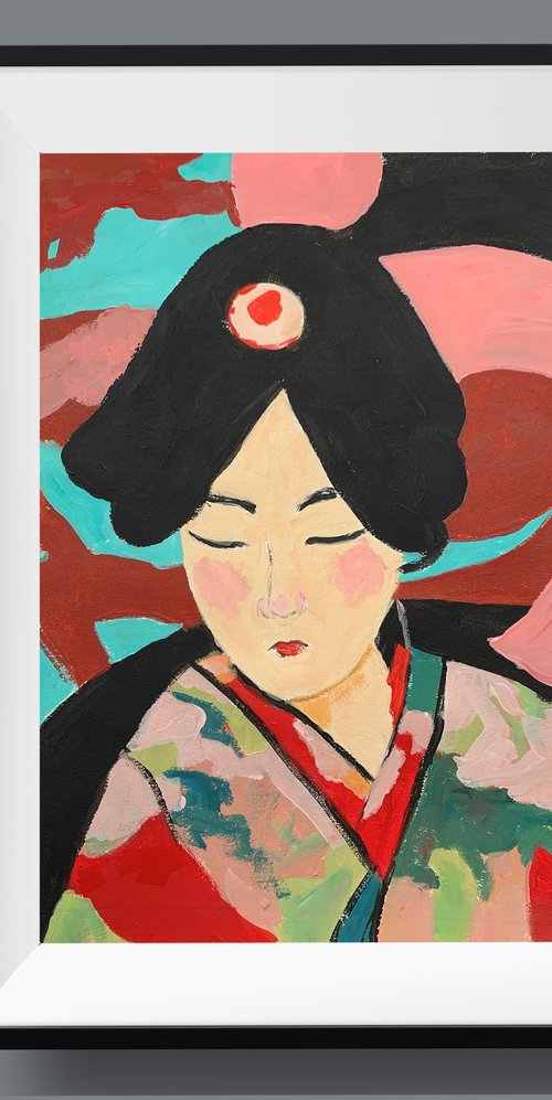 Japanese beauty. Fantasy woman. #6 by Vita Schagen