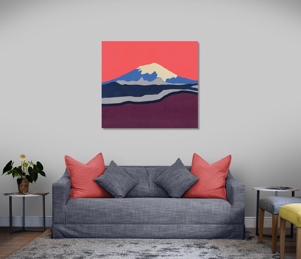  Popocatepetl #02 By Marina Krylova, 39 X 35, Artwork For Sale On Artfinder